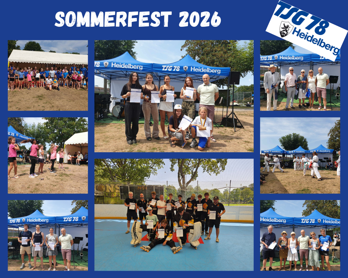 TSG Sommerfest Collage 2026